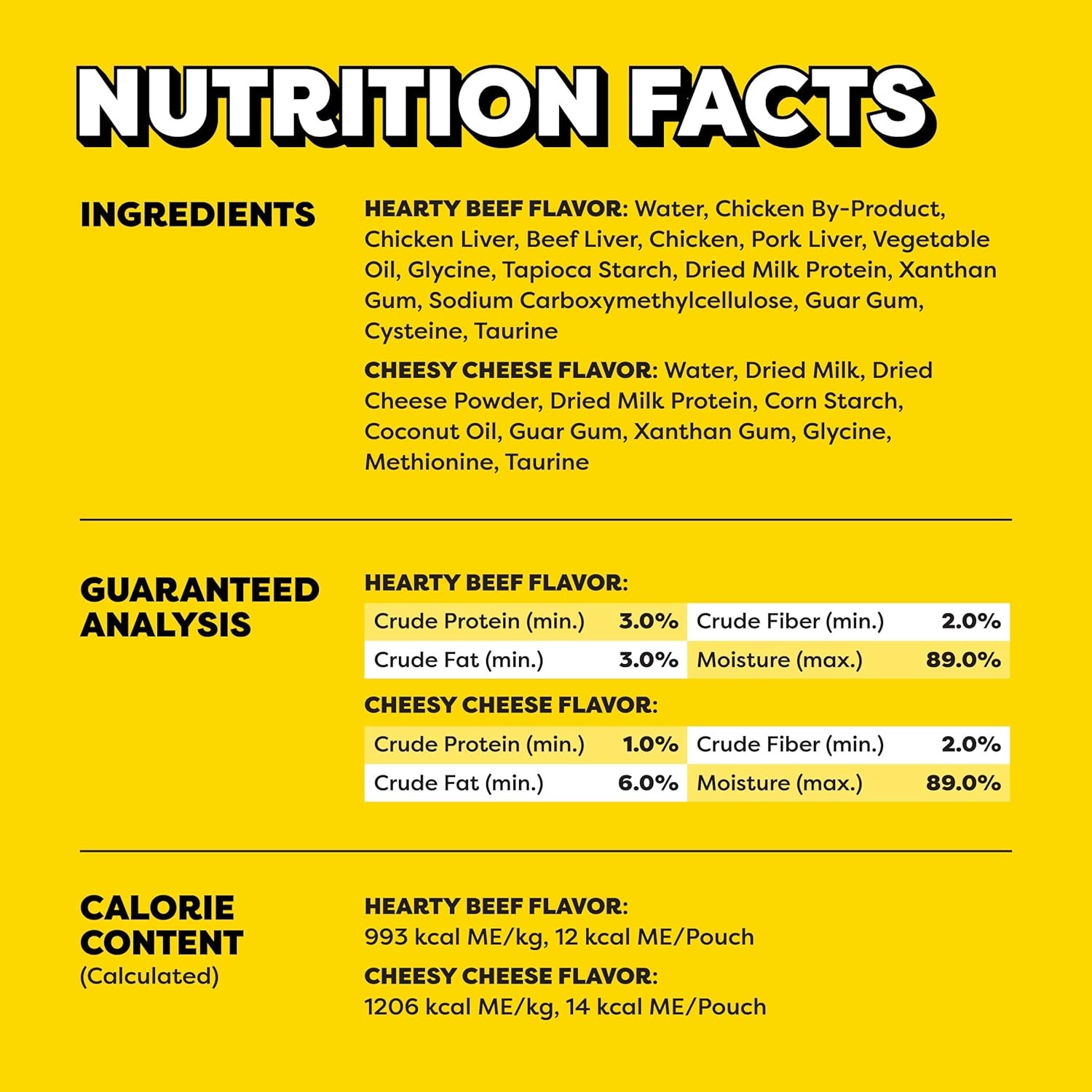 Creamy Puree with Beef Liver and Cheese, Variety Pack of Lickable, Squeezable Cat Treats, 0.42 Oz Pouches, 24 Count